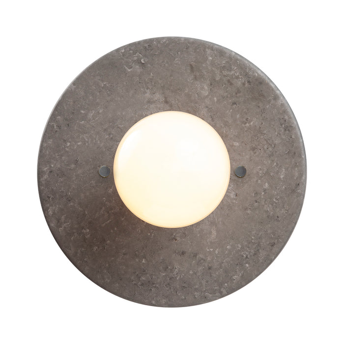 Justice Designs - CER-6280-CONC - One Light Wall Sconce - Ambiance Collection - Concrete