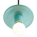 Justice Designs - CER-6320-RFPL-ABRS-BKCD - One Light Pendant - Radiance Collection - Reflecting Pool