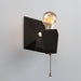 Justice Designs - CER-7011-CRB-NCKL - One Light Wall Sconce - American Classics - Carbon - Matte Black