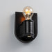 Justice Designs - CER-7031-CRB-NCKL - One Light Wall Sconce - American Classics - Carbon - Matte Black
