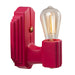 Justice Designs - CER-7041-CRSE-BRSS - One Light Wall Sconce - American Classics - Cerise