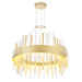 CWI Lighting - 1245P20-602 - LED Chandelier - Millipede - Satin Gold