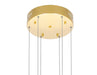 CWI Lighting - 1245P32-602 - LED Chandelier - Millipede - Satin Gold