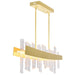CWI Lighting - 1246P39-602 - LED Chandelier - Guadiana - Satin Gold