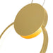 CWI Lighting - 1297P10-1-602 - LED Mini Pendant - Pulley - Satin Gold