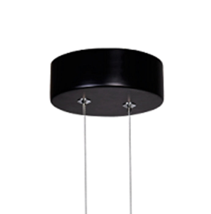 CWI Lighting - 1297P4-1-101 - LED Mini Pendant - Pulley - Black