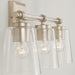 Capital Lighting - 144831BS-523 - Three Light Vanity - Breigh - Brushed Champagne