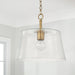 Capital Lighting - 246911AD - One Light Pendant - Baker - Aged Brass
