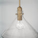 Capital Lighting - 345811AD - One Light Pendant - Greer - Aged Brass