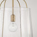 Capital Lighting - 347011AD - One Light Pendant - Madison - Aged Brass