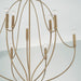 Capital Lighting - 447091AD - Nine Light Chandelier - Madison - Aged Brass