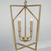 Capital Lighting - 545941AD - Four Light Foyer Pendant - Holden - Aged Brass