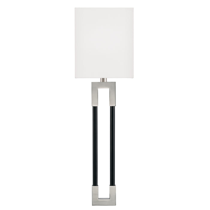 Capital Lighting - 644711NK - One Light Wall Sconce - Bleeker - Polished Nickel and Matte Black