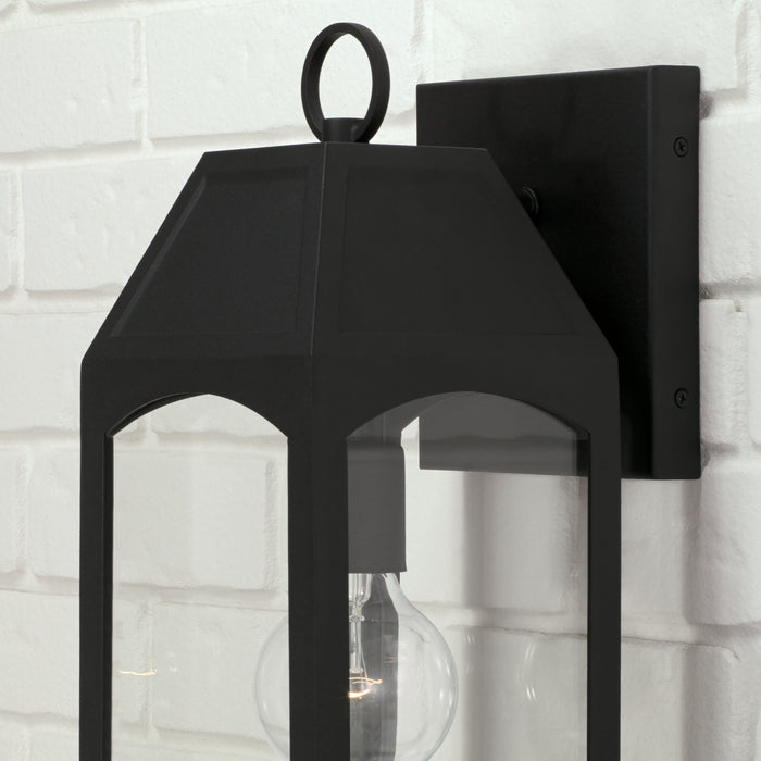 Capital Lighting - 946311BK - One Light Outdoor Wall Lantern - Burton - Black