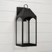 Capital Lighting - 946341BK-GL - One Light Outdoor Wall Lantern - Burton - Black