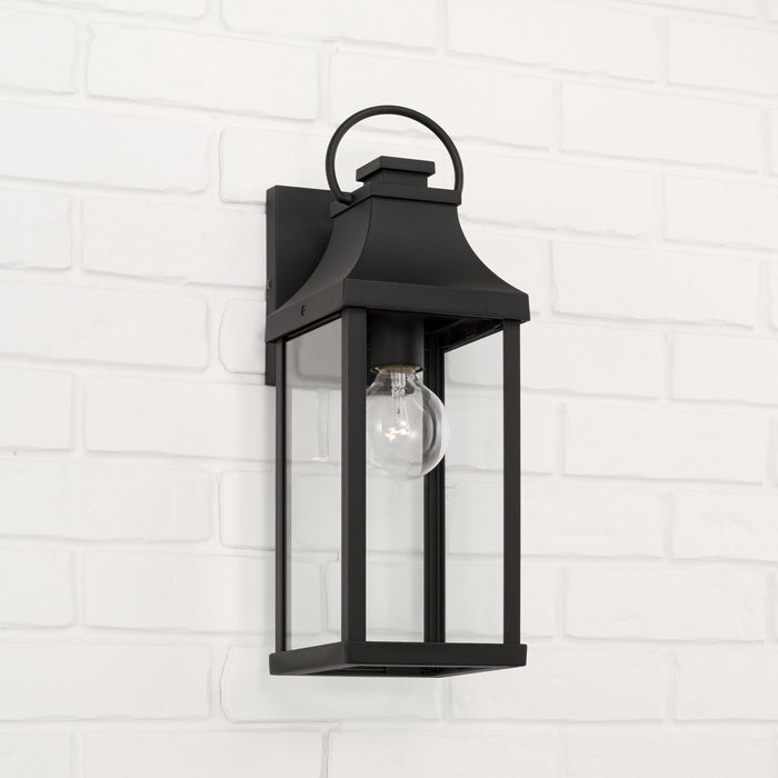 Capital Lighting - 946411BK - One Light Outdoor Wall Lantern - Bradford - Black