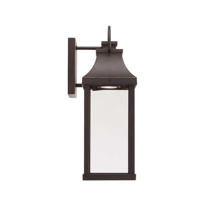 Capital Lighting - 946411OZ-GL - One Light Outdoor Wall Lantern - Bradford - Oiled Bronze