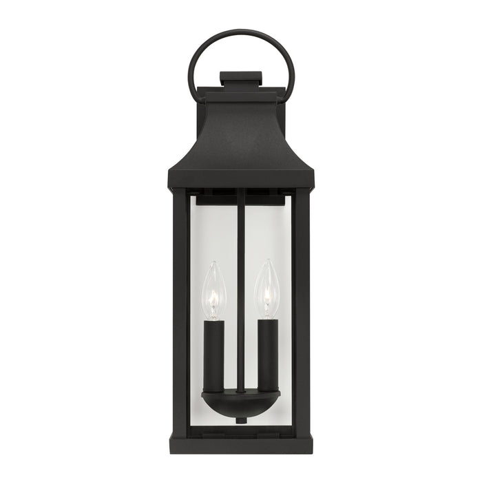 Capital Lighting - 946421BK - Two Light Outdoor Wall Lantern - Bradford - Black