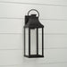 Capital Lighting - 946421BK-GL - One Light Outdoor Wall Lantern - Bradford - Black