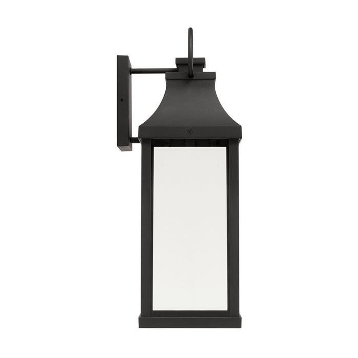Capital Lighting - 946421BK-GL - One Light Outdoor Wall Lantern - Bradford - Black