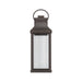Capital Lighting - 946421OZ-GL - One Light Outdoor Wall Lantern - Bradford - Oiled Bronze