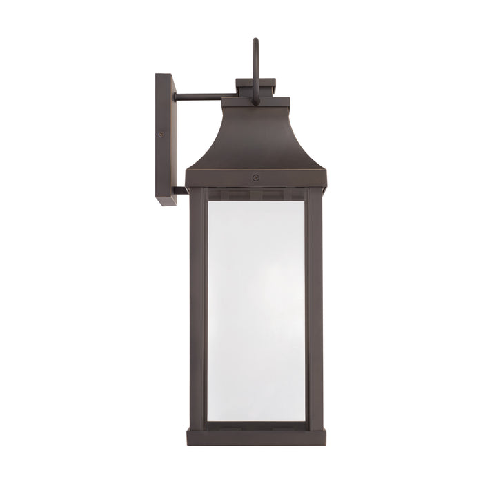 Capital Lighting - 946421OZ-GL - One Light Outdoor Wall Lantern - Bradford - Oiled Bronze
