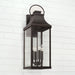 Capital Lighting - 946441OZ - Four Light Outdoor Wall Lantern - Bradford - Oiled Bronze