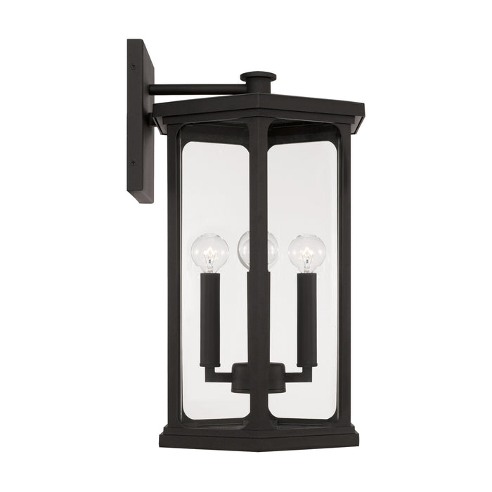 Capital Lighting - 946641BK - Four Light Outdoor Wall Lantern - Walton - Black