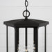 Capital Lighting - 946642BK - Four Light Outdoor Hanging Lantern - Walton - Black