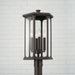 Capital Lighting - 946643OZ - Four Light Outdoor Post Lantern - Walton - Oiled Bronze