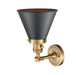 Innovations - 203SW-BB-M13-BK - One Light Wall Sconce - Franklin Restoration - Brushed Brass