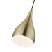 Livex Lighting - 40981-01 - One Light Pendant - Amador - Antique Brass