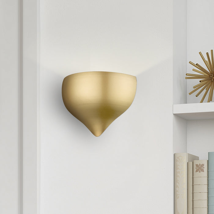 Livex Lighting - 40987-33 - One Light Wall Sconce - Amador - Soft Gold