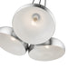 Livex Lighting - 41053-66 - Three Light Pendant - Amador - Brushed Aluminum w/ Polished Chromes