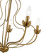 Livex Lighting - 42905-48 - Five Light Chandelier - Katarina - Antique Gold Leaf