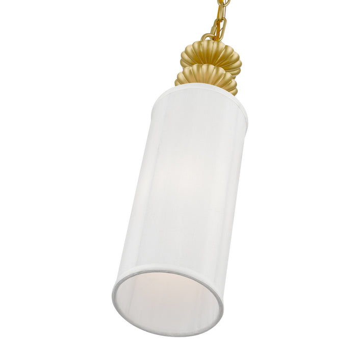 Livex Lighting - 42981-33 - One Light Mini Pendant - Brookdale - Soft Gold
