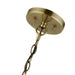Livex Lighting - 51355-01 - Five Light Pendant - Palma - Antique Brass