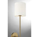 Meridian - M90063NB - One Light Wall Sconce - Natural Brass