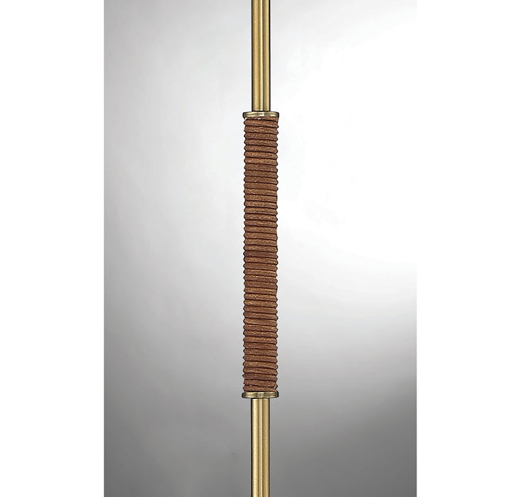 Meridian - M90063NB - One Light Wall Sconce - Natural Brass