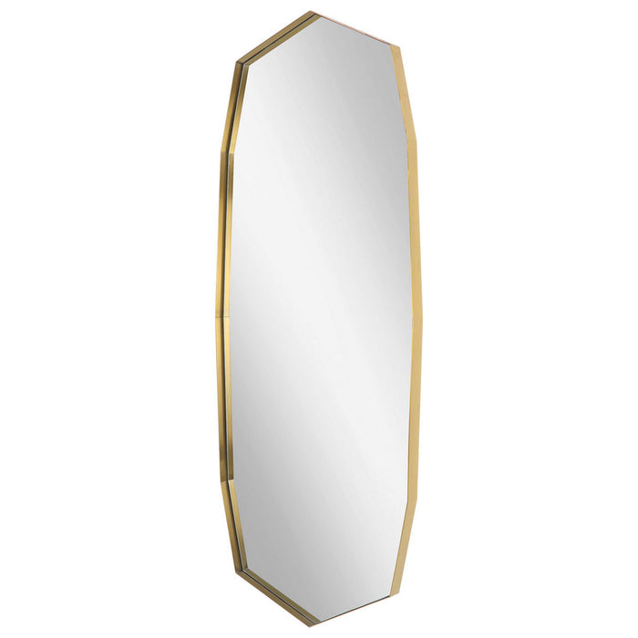 Uttermost - 09764 - Mirror - Vault - Plated Antique Brass