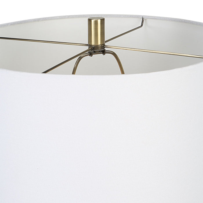 Uttermost - 30005-1 - One Light Table Lamp - Roan - Antique Brass