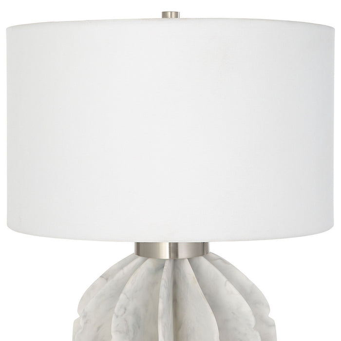 Uttermost - 30015-1 - One Light Table Lamp - Repetition - Brushed Nickel