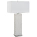 Uttermost - 30066 - One Light Table Lamp - Pillar - Brushed Nickel
