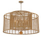 Crystorama - JAY-A5009-BS - 12 Light Chandelier - Jayna - Burnished Silver