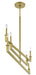 Crystorama - DNT-6046-AG - Six Light Chandelier - Dante - Aged Brass