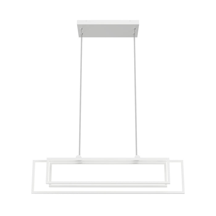 Kichler - 84322WH - LED Linear Chandelier - Jestin - White
