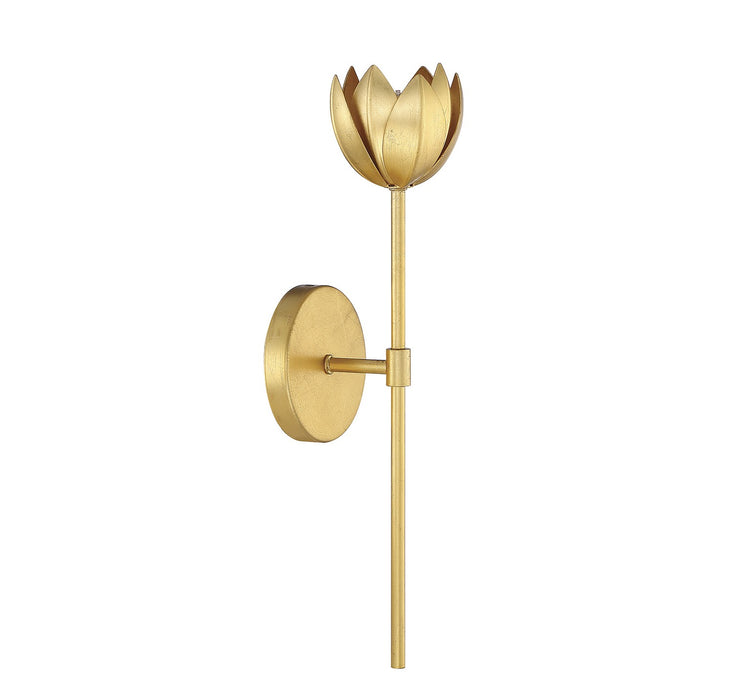 Meridian - M90081TG - One Light Wall Sconce - True Gold