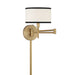Meridian - M90082NB - One Light Wall Sconce - Natural Brass
