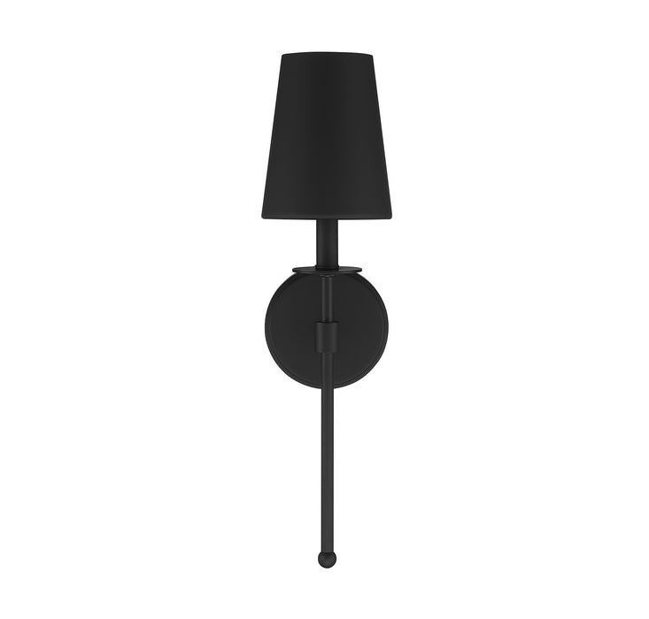 Meridian - M90084MBK - One Light Wall Sconce - Matte Black