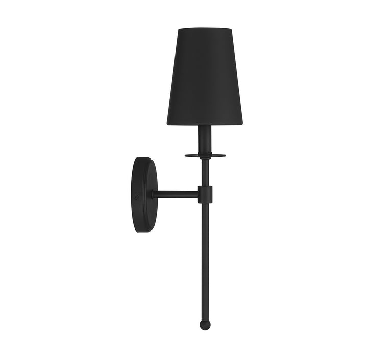 Meridian - M90084MBK - One Light Wall Sconce - Matte Black